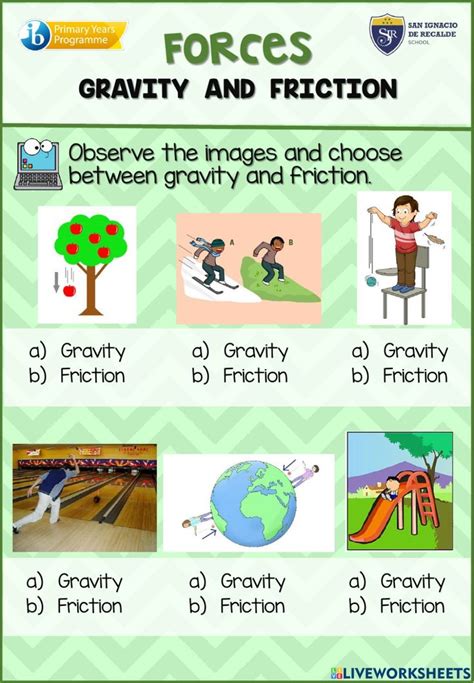 Physics friction, momentum and gravity test 